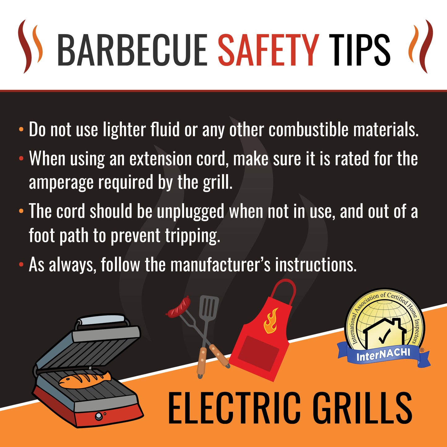 BBQ Safety Flyer PDF & Social Media Graphics