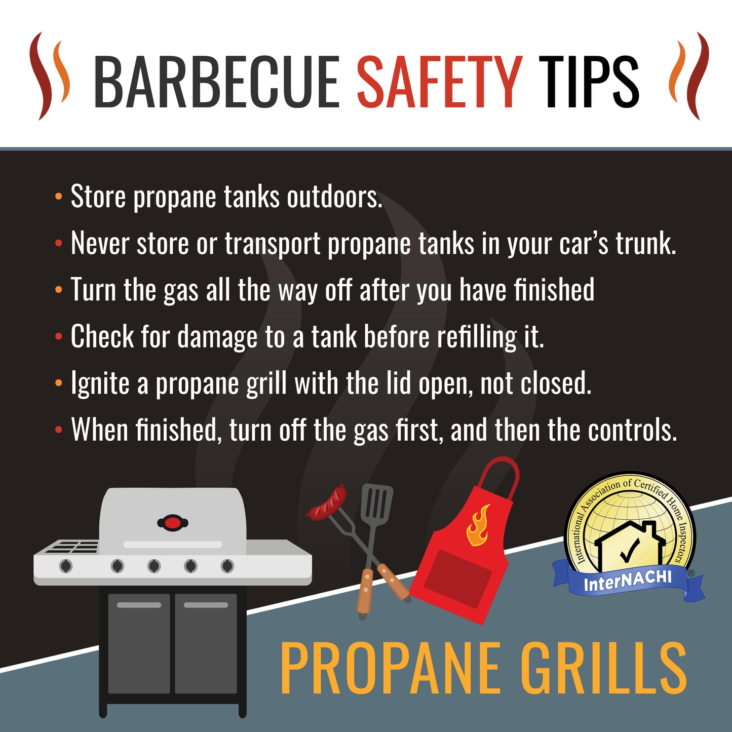 BBQ Safety Flyer PDF & Social Media Graphics