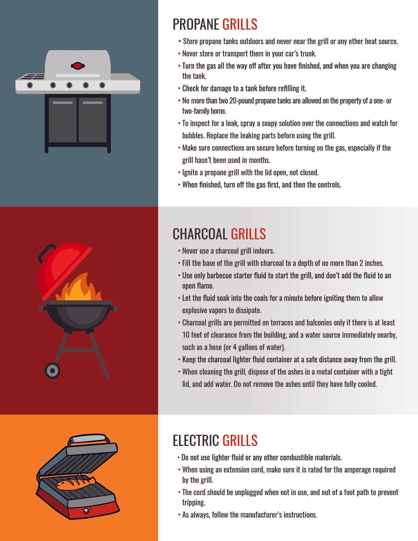 BBQ Safety Flyer PDF & Social Media Graphics