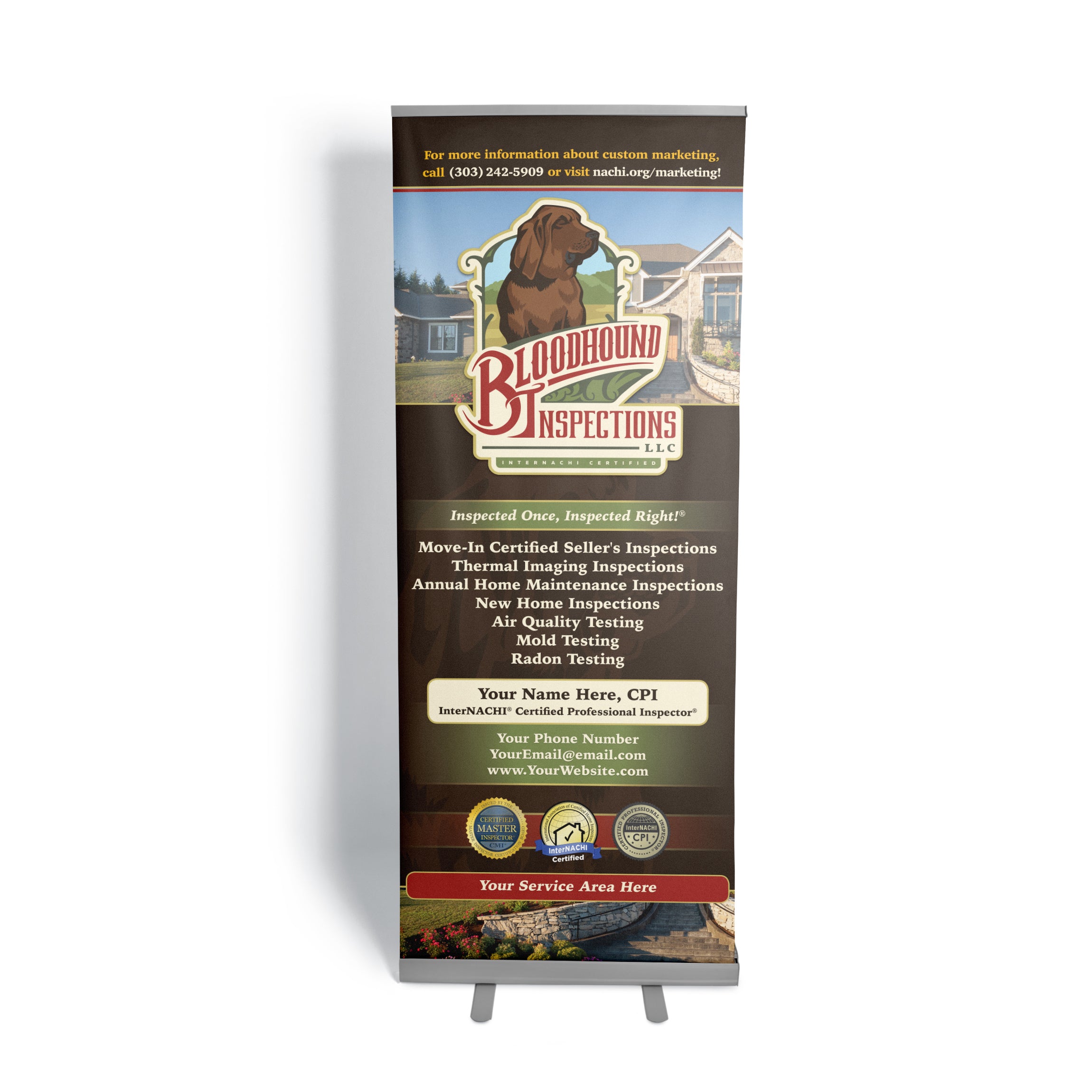 Custom Banner & Retractable Stand – Inspector Outlet