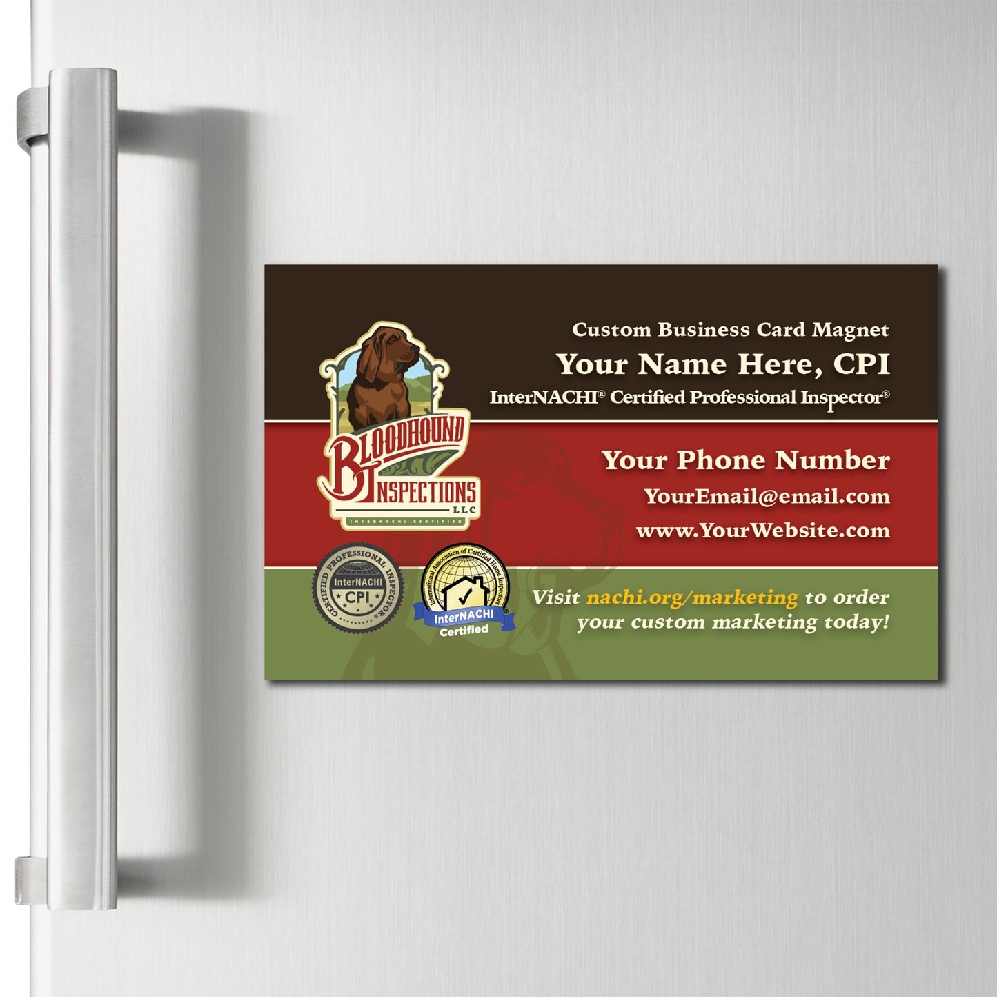 Custom Business Card Magnets – Inspector Outlet