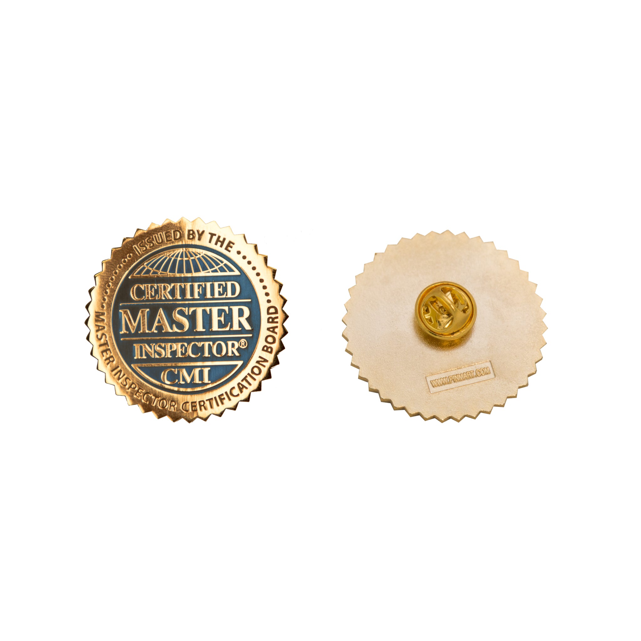 Certified Master Inspector® Lapel Pin – Inspector Outlet