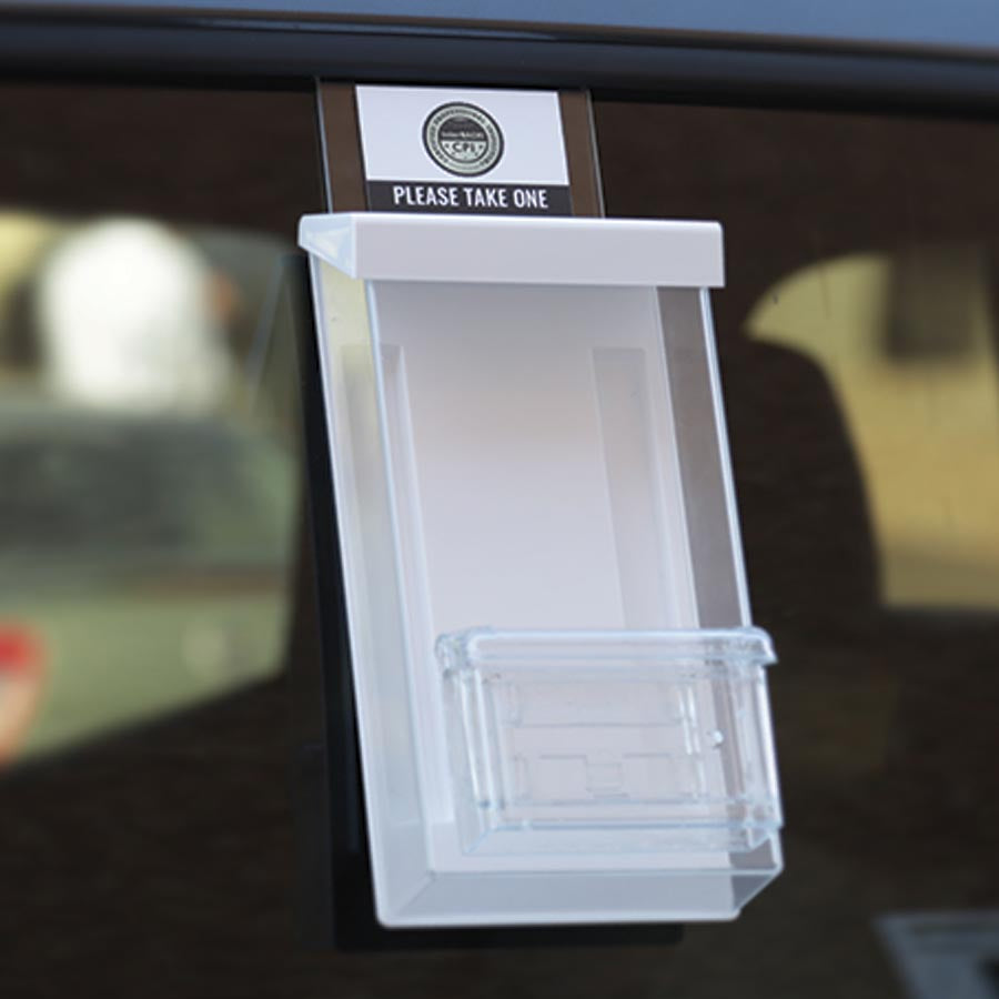 CPI Auto Window Brochure and Business Card Holder