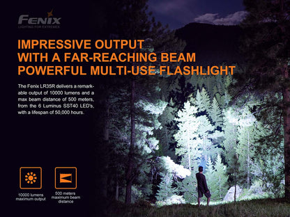 Fenix LR35R Rechargeable Flashlight