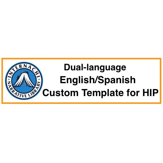InterNACHI Narrative Library for Home Inspector Pro: Dual Language English/Spanish