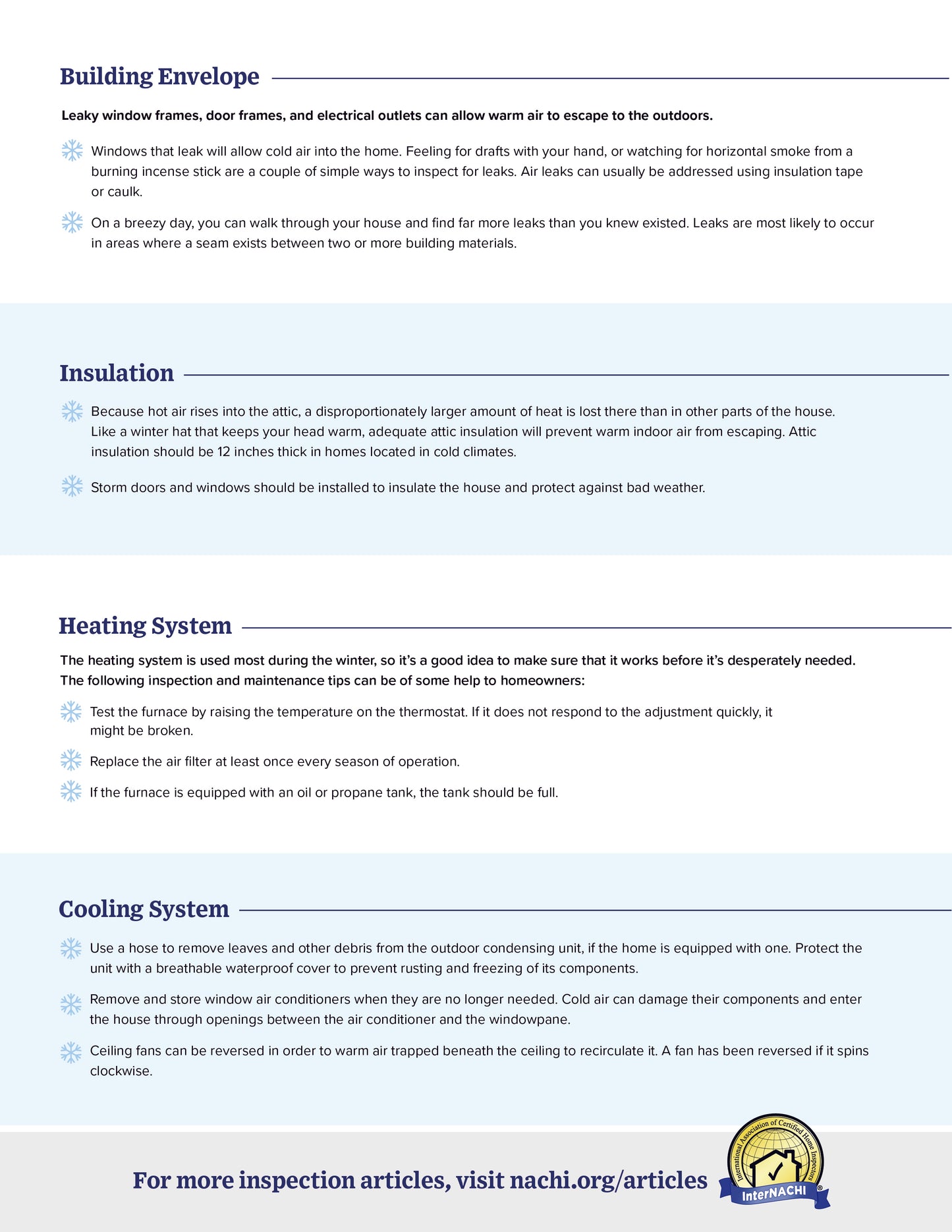 Home Winterization Guide & Social Media Graphics