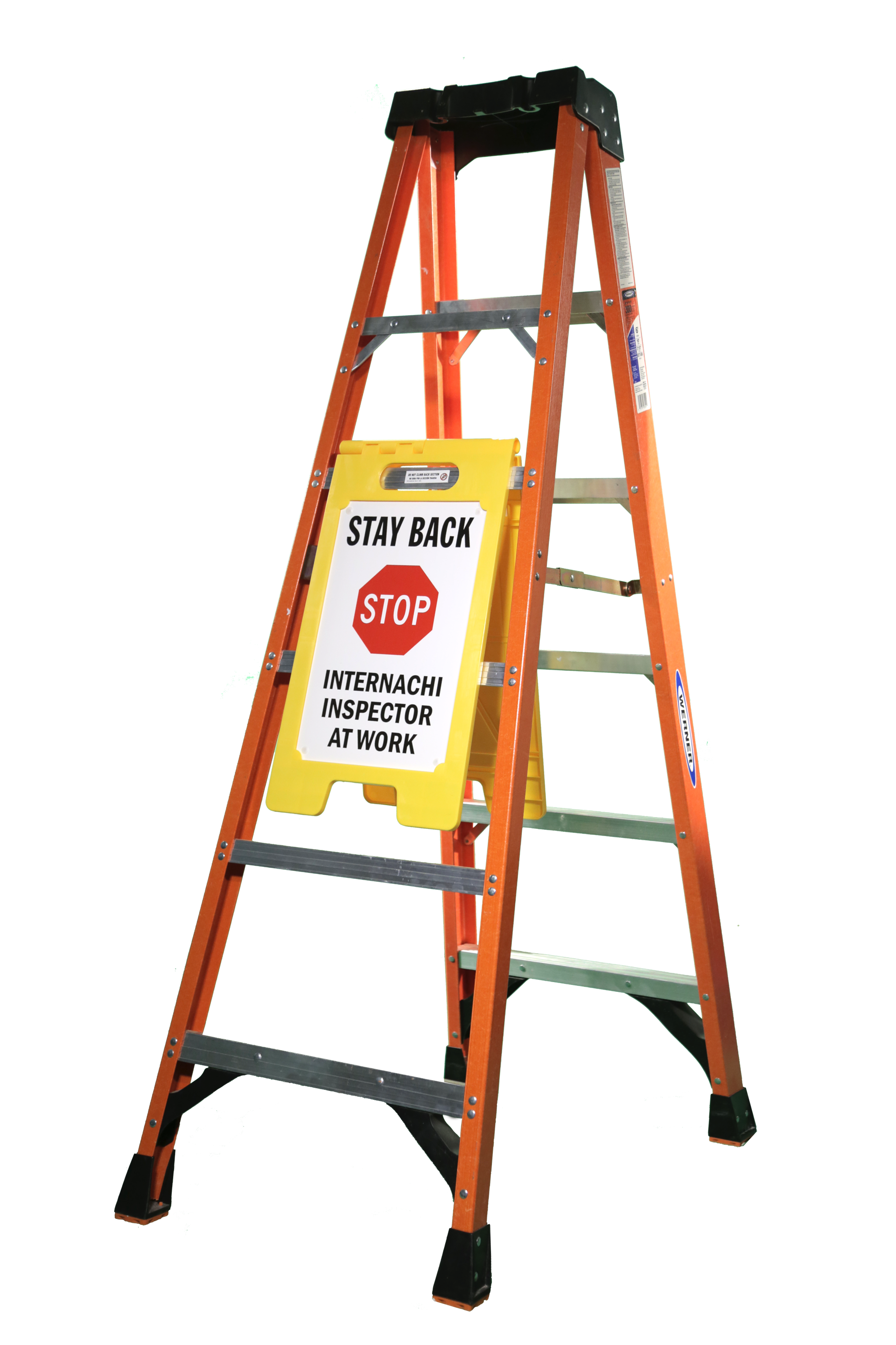 Inspector at Work STOP Sign – Inspector Outlet