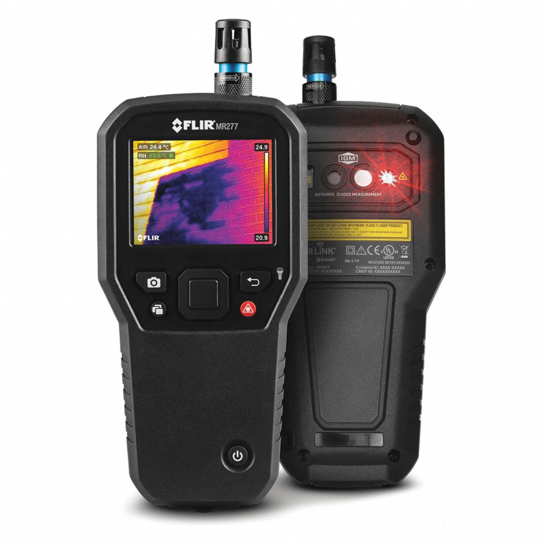 FLIR MR277 Building Inspection System with Moisture Hygrometer & MSX® IR Camera