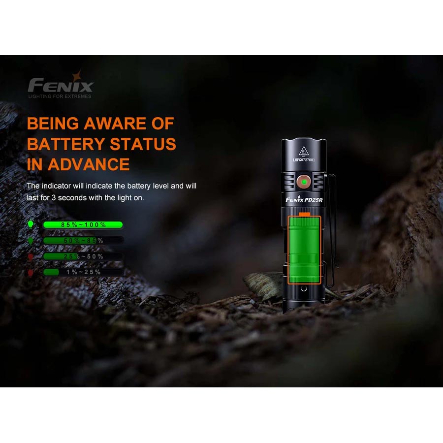 Fenix PD25R Rechargeable Flashlight