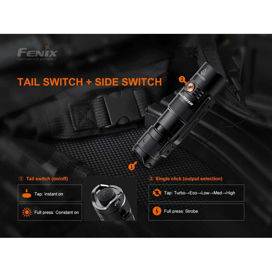 Fenix PD25R Rechargeable Flashlight