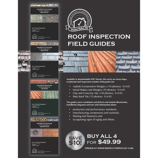 InterNACHI Field Guide for the Inspection of Roofs Total Package
