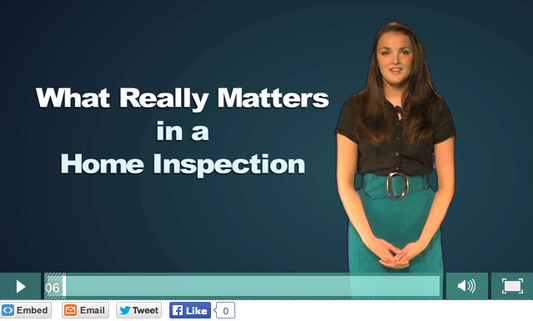 What Really Matters in a Home Inspection Video on USB