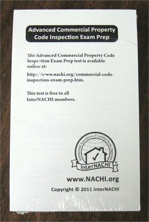 InterNACHI Commercial Code Inspection Exam Prep Flash Cards