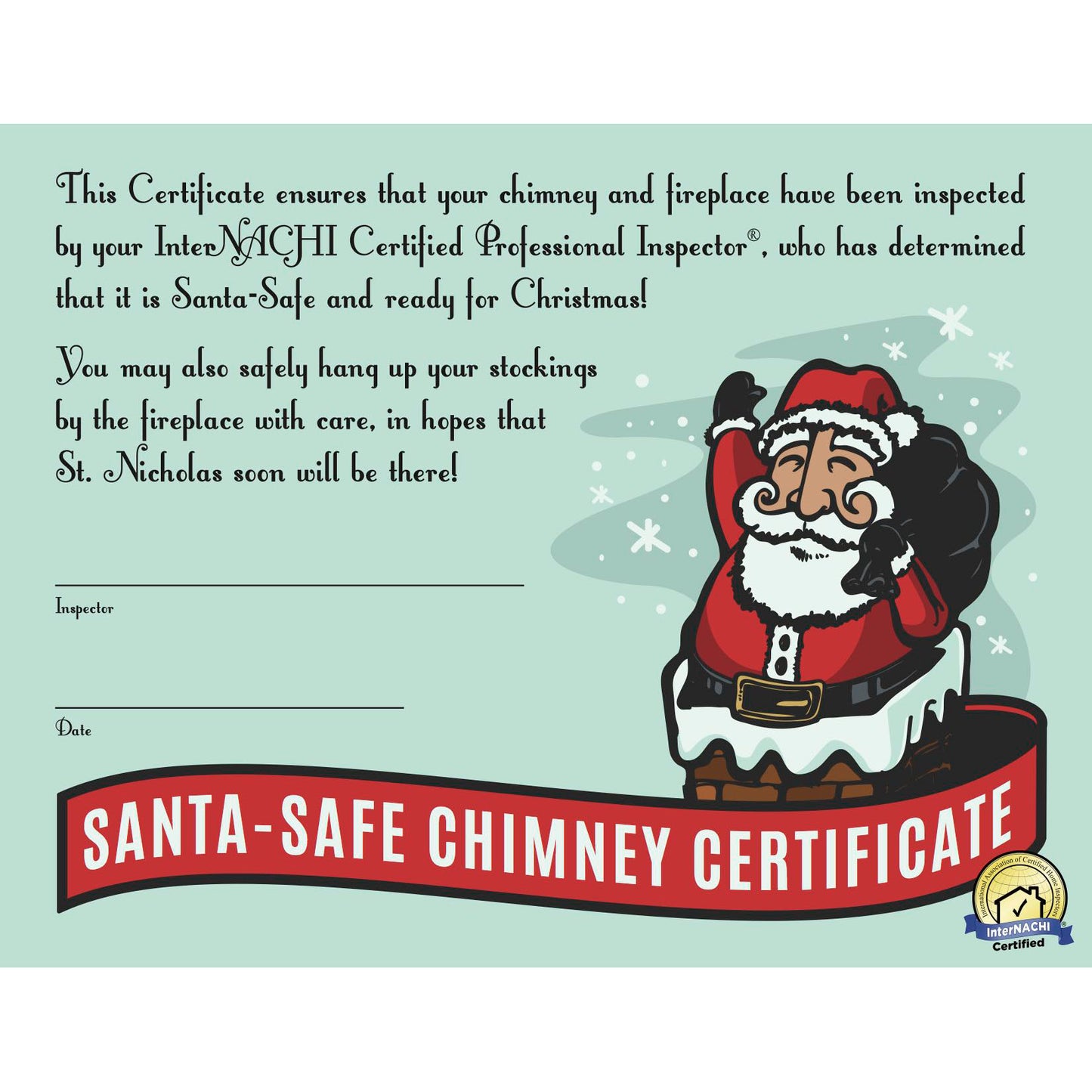 Free Santa Certificate
