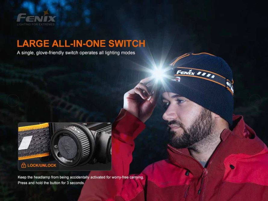 Fenix HM60R LED Rechargeable Headlamp